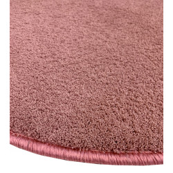Różowy Dywan Koło 80cm Miękki Miły Softissimo 60 Różowy Dywan Koło 80cm Miękki Miły Softissimo 60