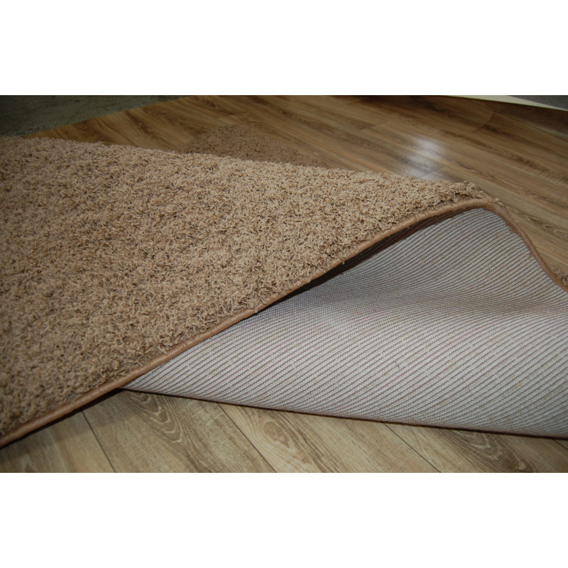 Dywan SUPER SHAGGY 200x200cm beż/camel Miękki