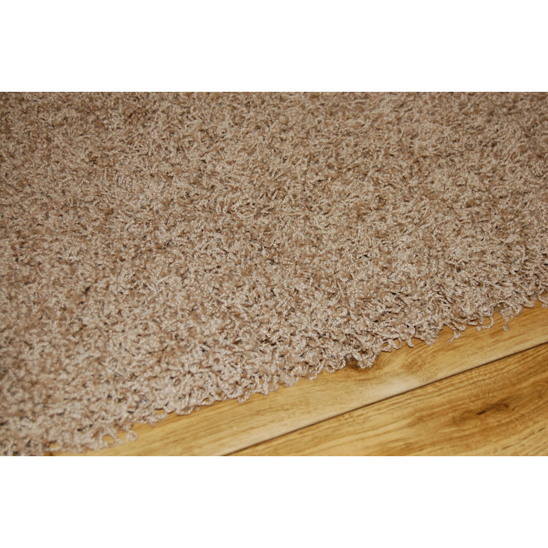 Dywan SUPER SHAGGY 200x200cm beż/camel Miękki