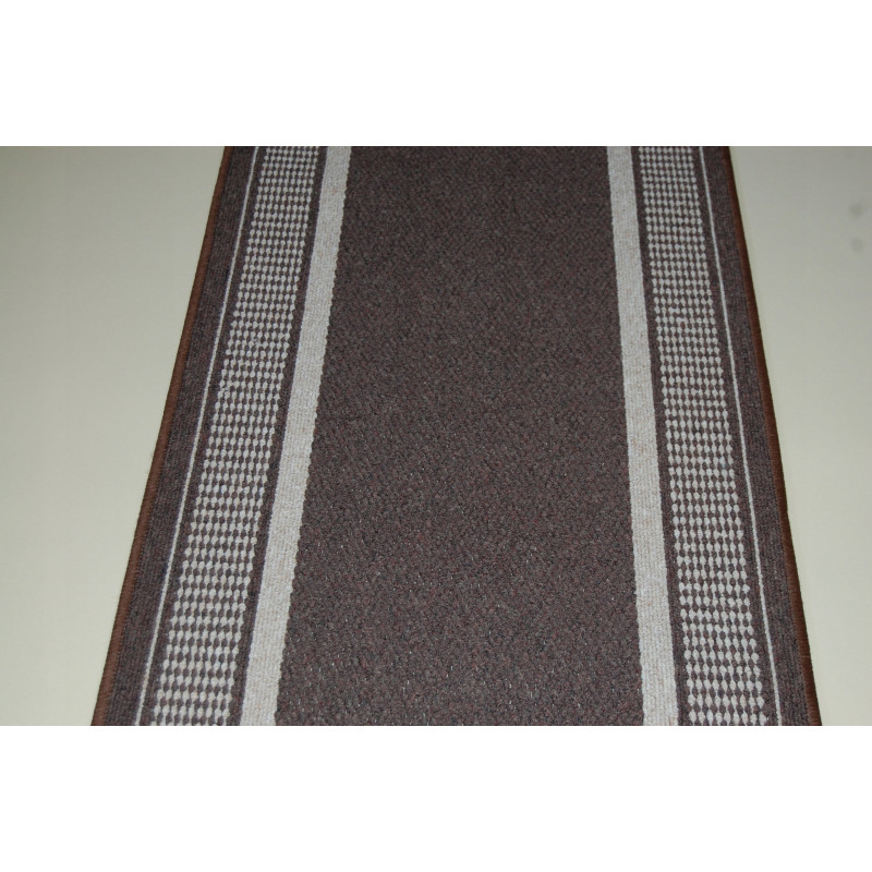 Chodnik ANTYPOŚLIZGOWY MOCNY TRENDY 17 brąz 100CM Chodnik ANTYPOŚLIZGOWY MOCNY TRENDY 17 brąz 100CM