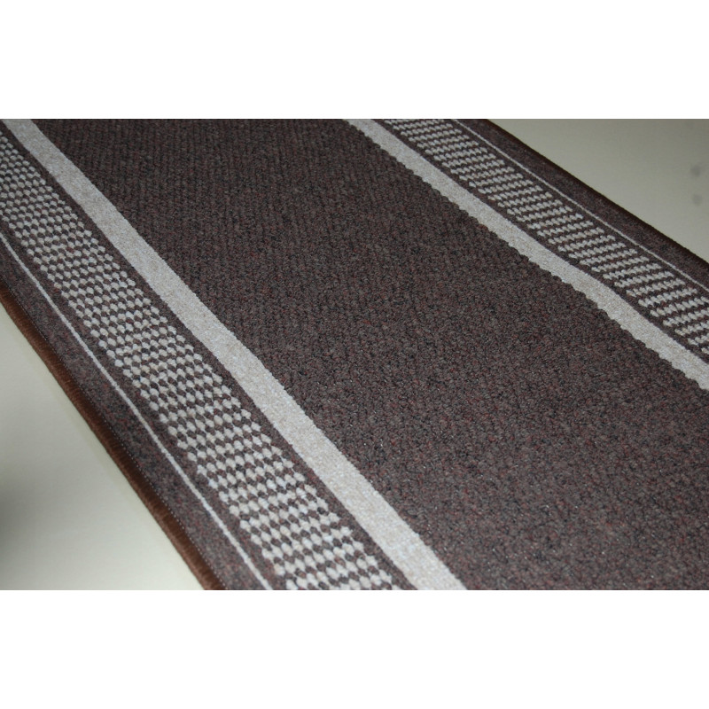 Chodnik ANTYPOŚLIZGOWY MOCNY TRENDY 17 brąz 100CM Chodnik ANTYPOŚLIZGOWY MOCNY TRENDY 17 brąz 100CM