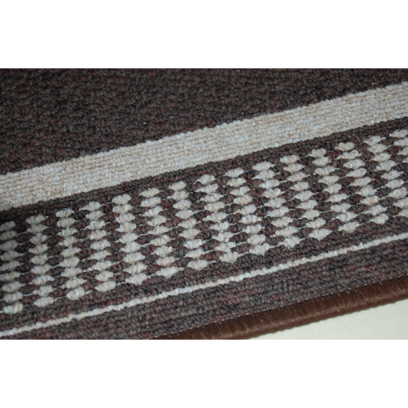 Chodnik ANTYPOŚLIZGOWY MOCNY TRENDY 17 brąz 100CM Chodnik ANTYPOŚLIZGOWY MOCNY TRENDY 17 brąz 100CM
