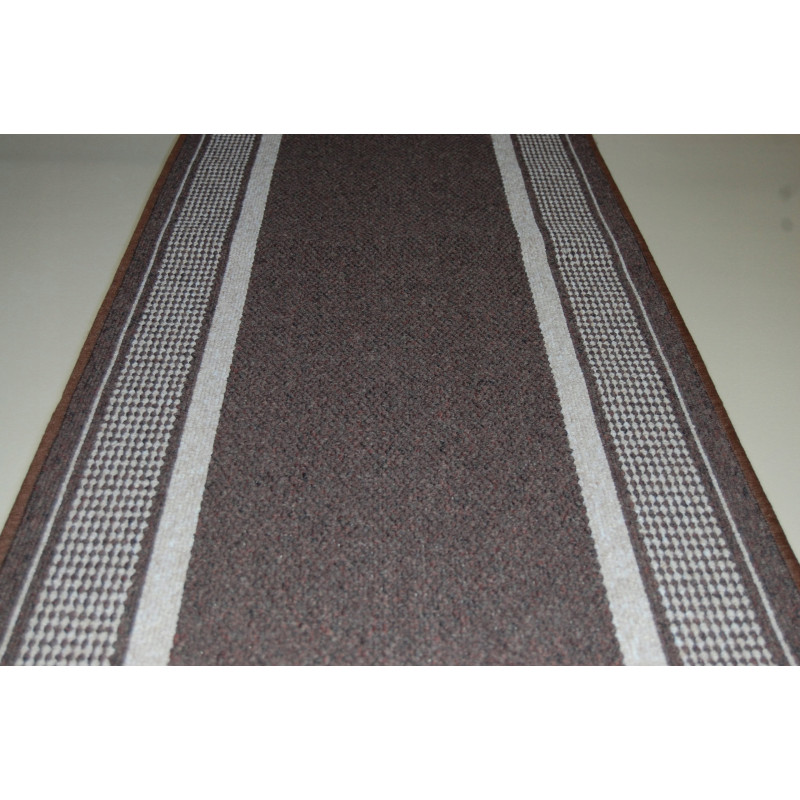 Chodnik ANTYPOŚLIZGOWY MOCNY TRENDY 17 brąz 100CM Chodnik ANTYPOŚLIZGOWY MOCNY TRENDY 17 brąz 100CM