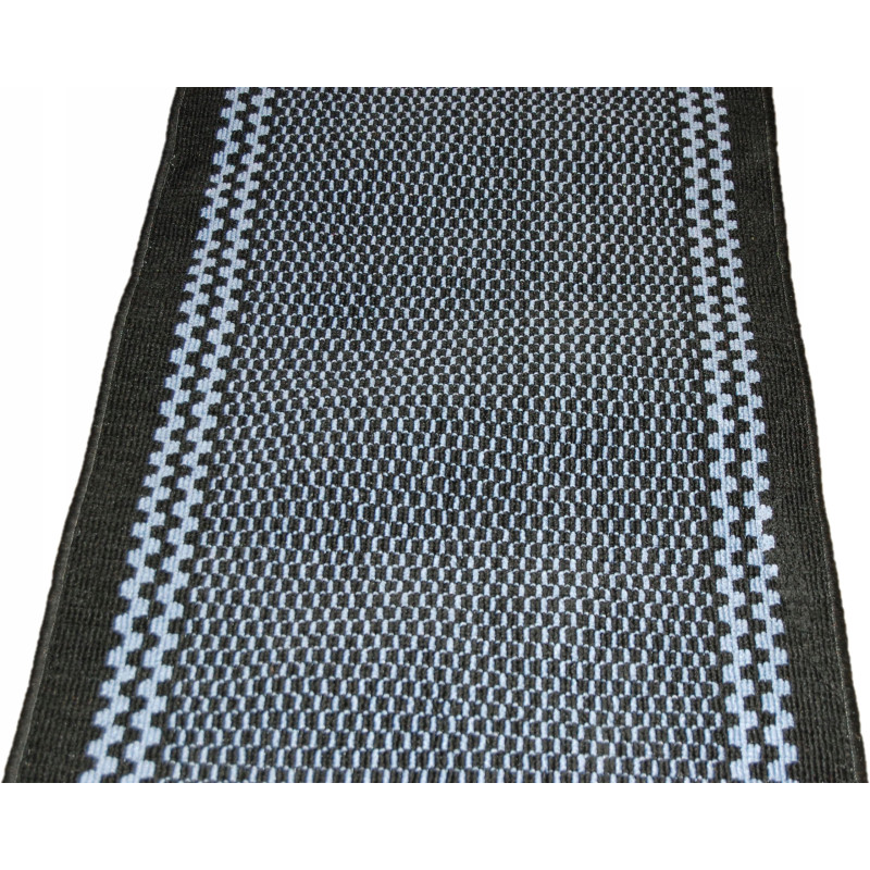 Chodnik PROMOCJA!! MOCNY 70 CM relana ZYGZAK black Chodnik PROMOCJA!! MOCNY 70 CM relana ZYGZAK black