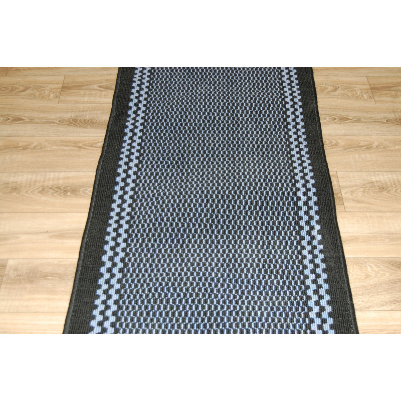 Chodnik PROMOCJA!! MOCNY 70 CM relana ZYGZAK black Chodnik PROMOCJA!! MOCNY 70 CM relana ZYGZAK black