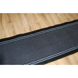 Chodnik PROMOCJA!! MOCNY 70 CM relana ZYGZAK black Chodnik PROMOCJA!! MOCNY 70 CM relana ZYGZAK black