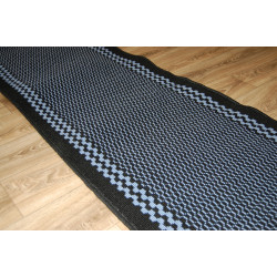 Chodnik PROMOCJA!! MOCNY 70 CM relana ZYGZAK black Chodnik PROMOCJA!! MOCNY 70 CM relana ZYGZAK black