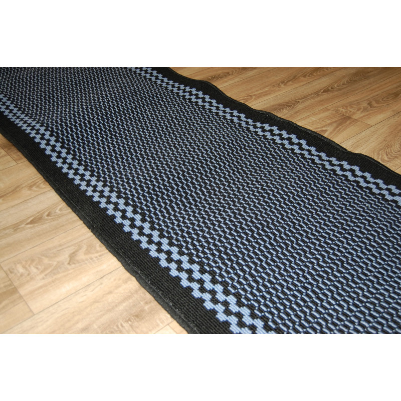 Chodnik PROMOCJA!! MOCNY 70 CM relana ZYGZAK black Chodnik PROMOCJA!! MOCNY 70 CM relana ZYGZAK black