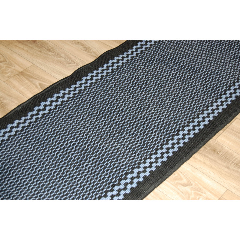Chodnik PROMOCJA!! MOCNY 70 CM relana ZYGZAK black Chodnik PROMOCJA!! MOCNY 70 CM relana ZYGZAK black
