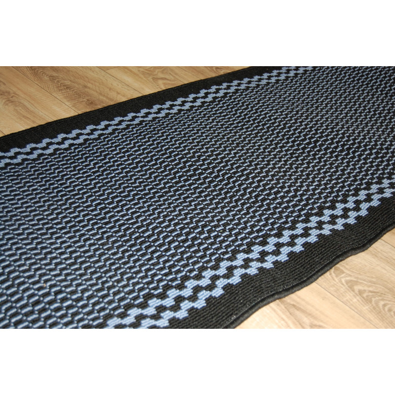 Chodnik PROMOCJA!! MOCNY 70 CM relana ZYGZAK black Chodnik PROMOCJA!! MOCNY 70 CM relana ZYGZAK black
