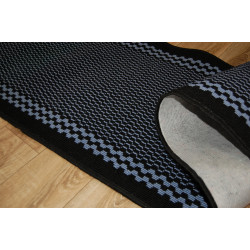 Chodnik PROMOCJA!! MOCNY 70 CM relana ZYGZAK black Chodnik PROMOCJA!! MOCNY 70 CM relana ZYGZAK black