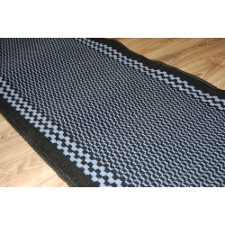 Chodnik PROMOCJA!! MOCNY 70 CM relana ZYGZAK black Chodnik PROMOCJA!! MOCNY 70 CM relana ZYGZAK black