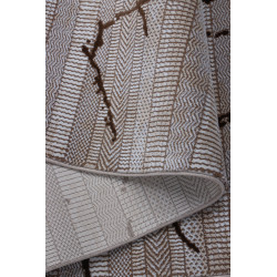 Dywan Quantum K3076D BROWN/BROWN 78x150cm