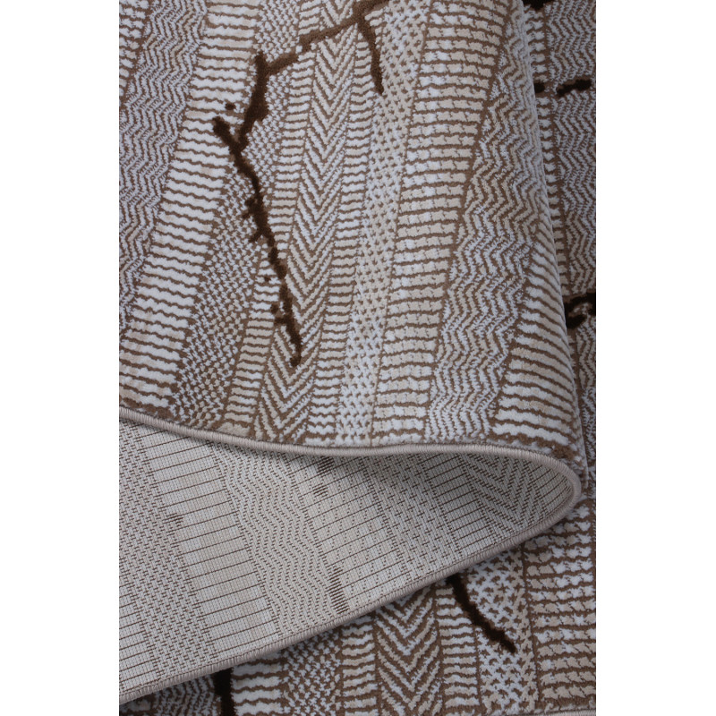 Dywan Quantum K3076D BROWN/BROWN 78x150cm