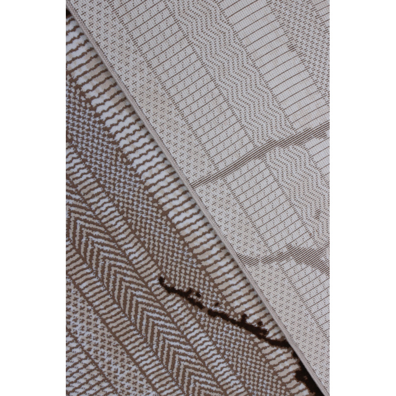 Dywan Quantum K3076D BROWN/BROWN 78x150cm