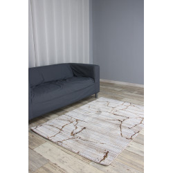 Dywan Quantum K3076D BROWN/BROWN 78x150cm