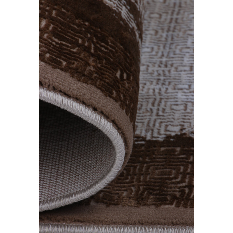 Dywan Quantum K3077D BROWN/BROWN 195x290cm