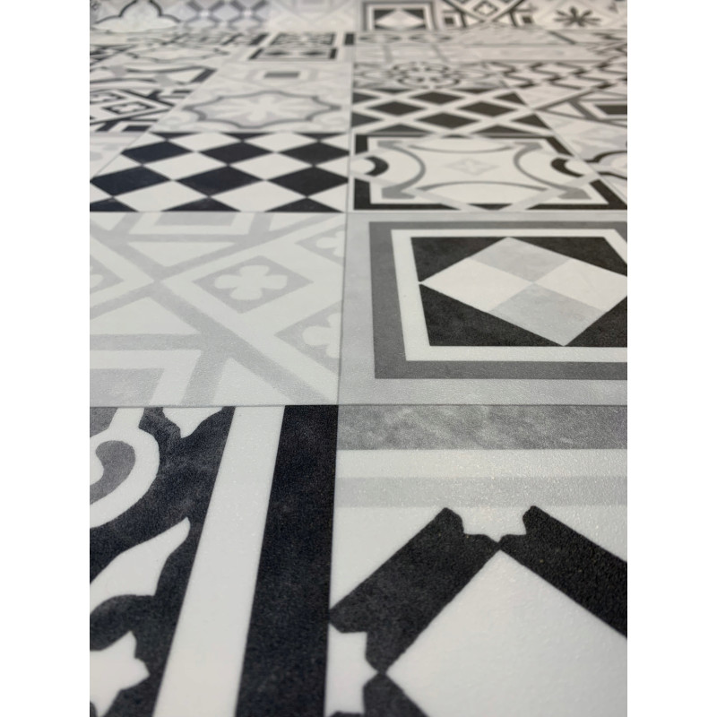 WYKŁADZINA LINOLEUM PCV 2m PATCHWORK MONO IMITACJA HISZPAŃSKA PŁYTKA