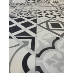WYKŁADZINA LINOLEUM PCV 2m PATCHWORK MONO IMITACJA HISZPAŃSKA PŁYTKA