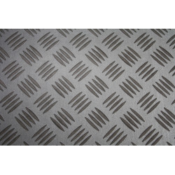 WYKŁADZINA PCV SOLID 091 2m jak Blacha Ryflowana Szara Srebrna