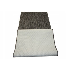 Chodnik SZNURKOWY 8823DM9E GŁADKI WZÓR SZARY 120cm