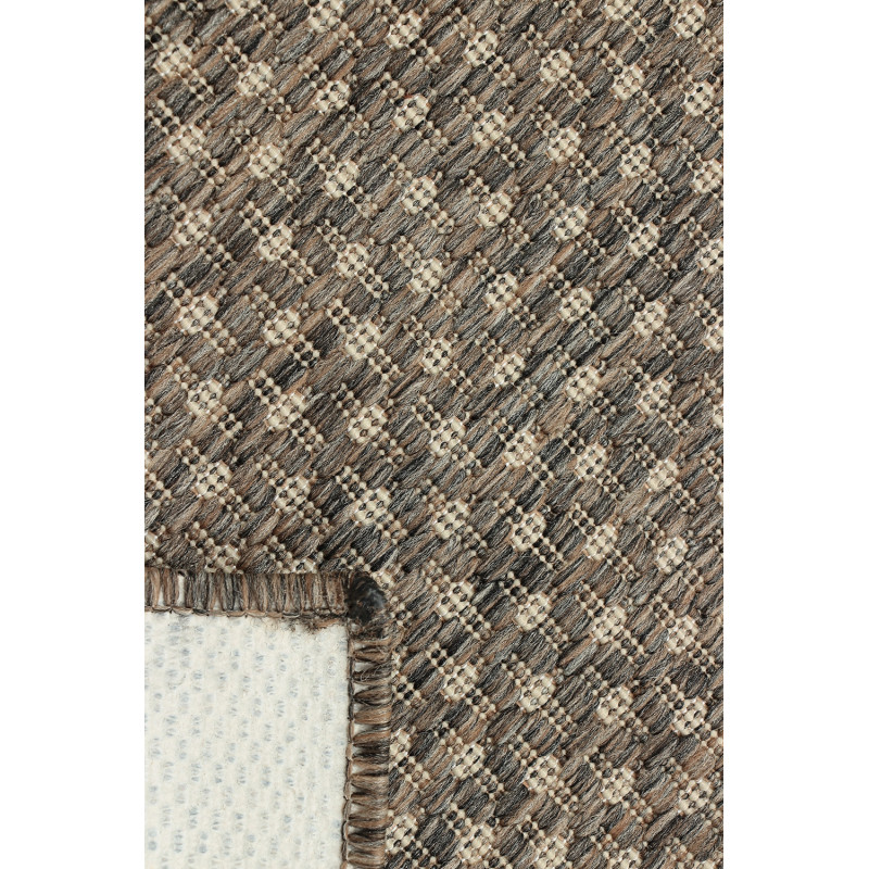 CHODNIK SZNURKOWY 8823/W71E BEŻ GŁADKI WZÓR 120cm