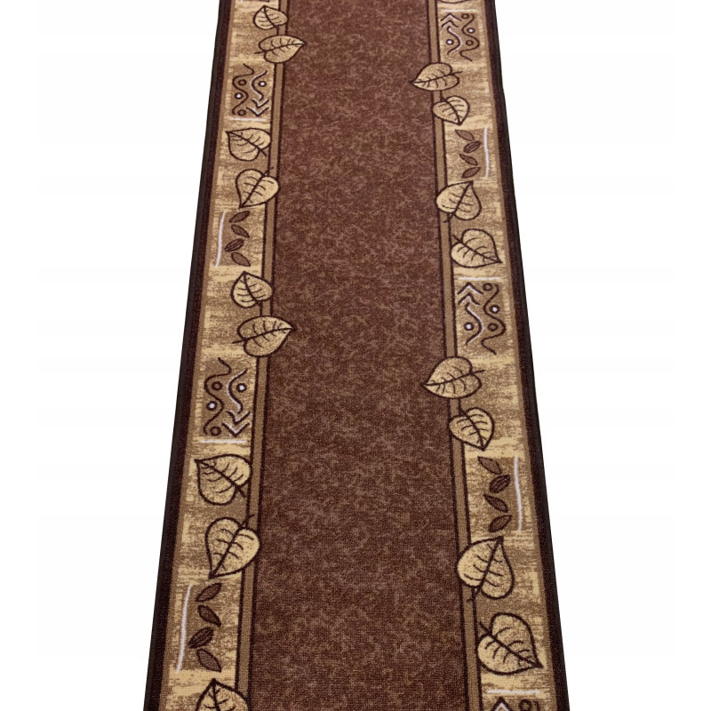 CHODNIK PODGUMOWANY 1005 BRĄZ LIŚCIE 80cm