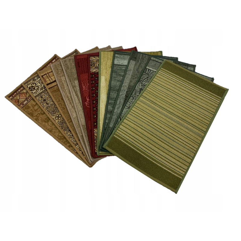 Podgumowane Dywaniki zestaw MIX 67x50 cm 5 szt Podgumowane Dywaniki zestaw MIX 67x50 cm 5 szt
