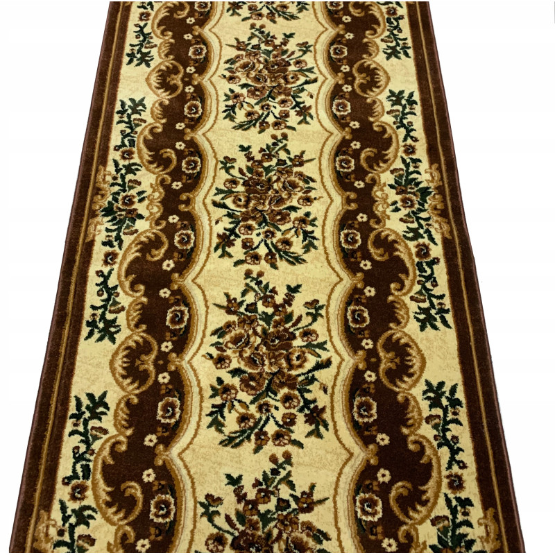 Chodnik Dywanowy PRESTIGE Klasyczny Kwiaty 100cm Chodnik Dywanowy PRESTIGE Klasyczny Kwiaty 100cm