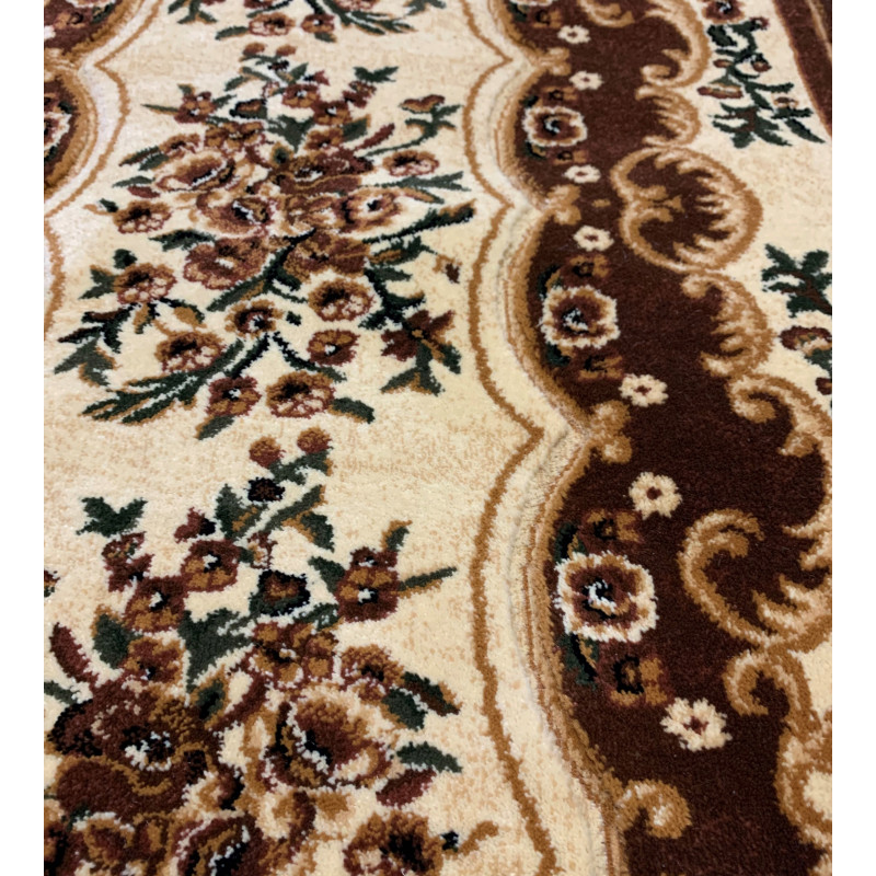 Chodnik Dywanowy PRESTIGE Klasyczny Kwiaty 100cm Chodnik Dywanowy PRESTIGE Klasyczny Kwiaty 100cm