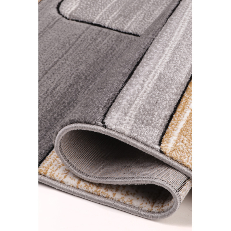 Dywan Cosmic Carving 5052 GREY/GOLD 60x110cm Dywan Cosmic Carving 5052 GREY/GOLD 60x110cm