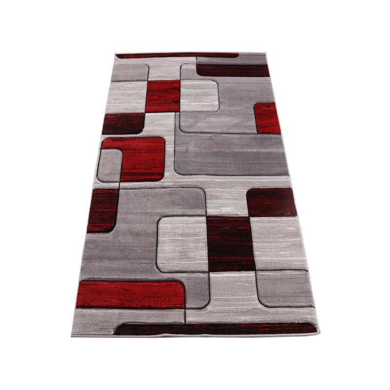 Dywan Cosmic Carving 5052 GREY/RED 80x150cm Dywan Cosmic Carving 5052 GREY/RED 80x150cm