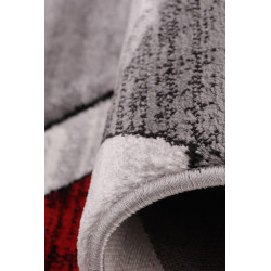 Dywan Cosmic Carving 5103 GREY/RED 80x150cm
