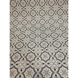 WYKŁADZINA PCV LINOLEUM EVORA 573 BOHO 2m Hiszpańska Płytka Niebieski Motyw