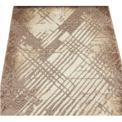 Chodnik HOME W6124 CREAM/BROWN szer.80cm