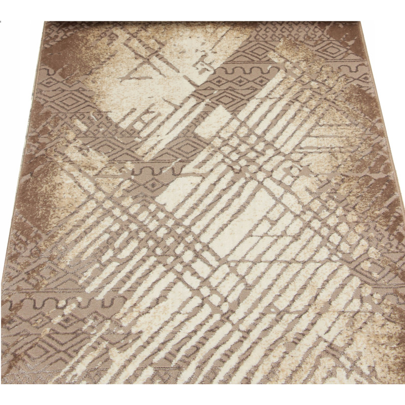 Chodnik HOME W6124 CREAM/BROWN szer.80cm Chodnik HOME W6124 CREAM/BROWN szer.80cm