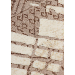 Chodnik HOME W6124 CREAM/BROWN szer.80cm Chodnik HOME W6124 CREAM/BROWN szer.80cm