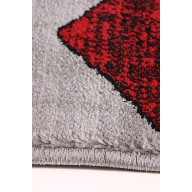 Dywan Cosmic Carving 5103 GREY/RED 80x150cm