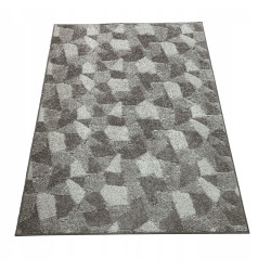 Dywan 200x300 CAMEL BEŻ 3D DO SALONU SYPIALNI