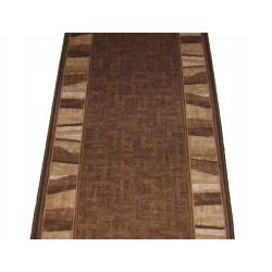 CHODNIK PODGUMOWANY 80cm KORYTARZ KUCHNIA HOL LINEA brąz Elegancki klasyczny