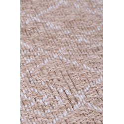 Dywan Indiana 08932A JUTE / WHITE 80x150cm Dywan Indiana 08932A JUTE / WHITE 80x150cm