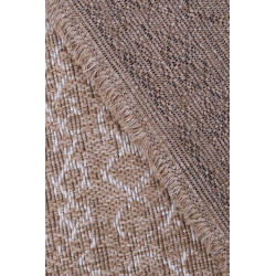 Dywan Indiana 08932A JUTE / WHITE 80x150cm Dywan Indiana 08932A JUTE / WHITE 80x150cm