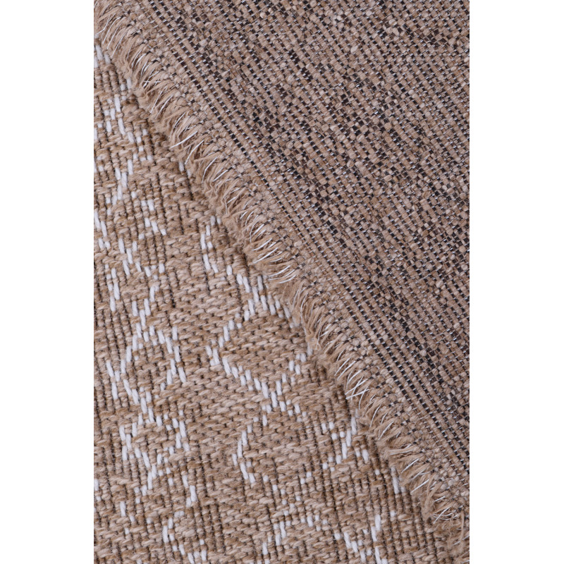Dywan Indiana 08932A JUTE / WHITE 80x150cm Dywan Indiana 08932A JUTE / WHITE 80x150cm