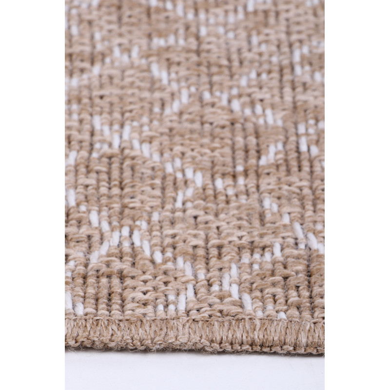 Dywan Indiana 08932A JUTE / WHITE 80x150cm Dywan Indiana 08932A JUTE / WHITE 80x150cm