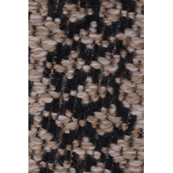 Dywan Indiana 08894A JUTE / BLACK 100x100cm Dywan Indiana 08894A JUTE / BLACK 100x100cm