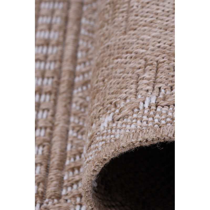Dywan Indiana 08529A JUTE / WHITE 140x200cm Dywan Indiana 08529A JUTE / WHITE 140x200cm