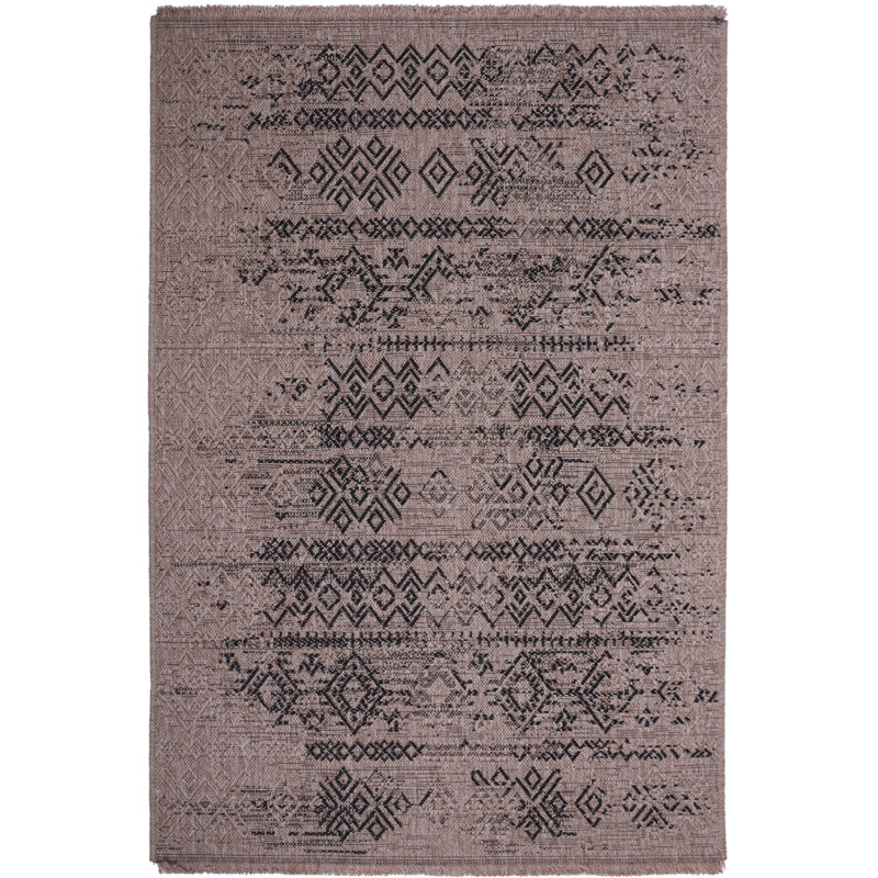 Dywan Indiana 08524A JUTE / BLACK 120x170cm