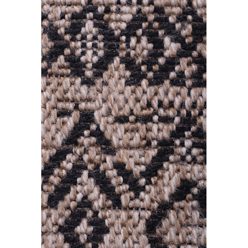 Dywan Indiana 08524A JUTE / BLACK 120x170cm