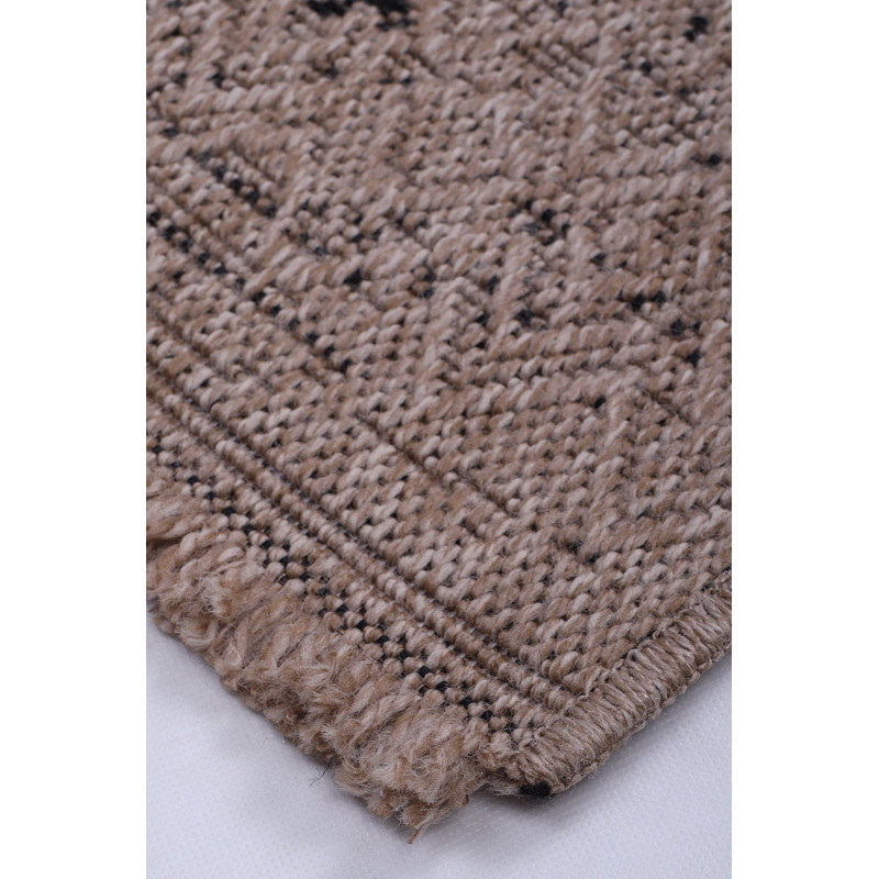 Dywan Indiana 08524A JUTE / BLACK 120x170cm