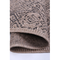 Dywan Indiana 08522B JUTE / BLACK 140x200cm
